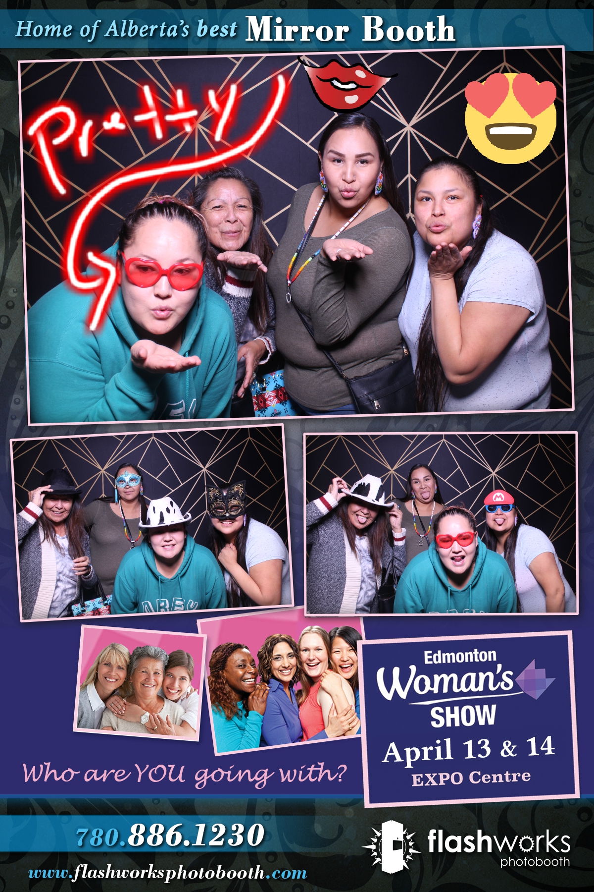 Spring Edmonton Woman's Show 2019 | View more photos from the event at gallery.flashworksphotobooth.com/u/FlashworksPhotoboothInc/Spring-Edmonton-Womans-Show-2019